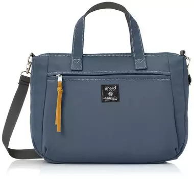 2WAY сумка-тоут A4 Multiple STAMP GHM0233Z Denim Blue [Anello Grande] Storage/2WAY