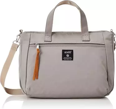 2WAY сумка-тоут A4 Multiple STAMP GHM0233Z Серо-бежевый [Anello Grande] Хранение/2WAY