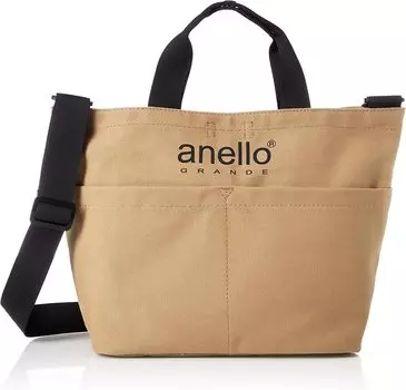 2WAY сумка-тоут A5 Multiple CT GTH2426Z бежевый [Anello Grande] Хранение/2WAY