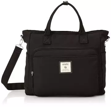 2WAY Сумка-тоут через плечо A4 CINNAMON GTM0335 Черный [Anello Grande]