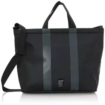 2WAY Tote Bag OVER LOGO AIS1204 BK [Anello]