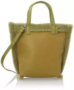 2WAY Tote Bag Reversible Faux Shearling OLV [Legato Largo] LG-X0092 Women s