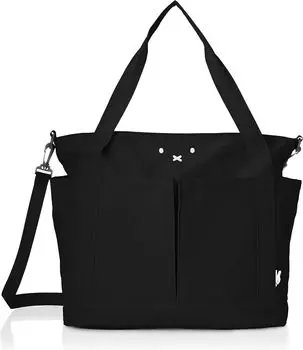 2WAY Tote Bag Tote Shoulder Bag Miffy 6048 B98 Face Black [Hapitas] Женская
