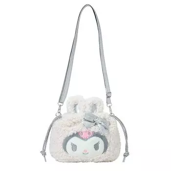 2WAY Завязка на плечо Snow Kuromi 129844 [Sanrio] (Пушистый кролик)