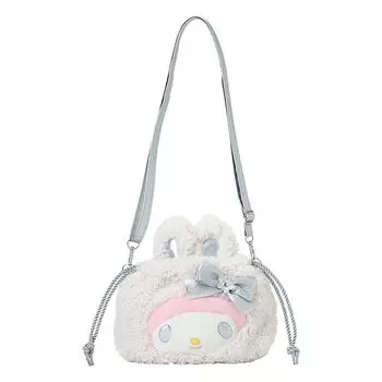 2WAY Завязка на плечо Snow My Melody 129747 [Sanrio] (Пушистый кролик)