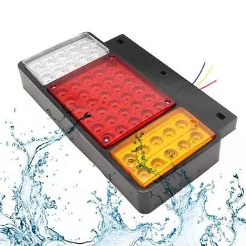 2x12V 24V водонепроницаемый светильник для грузовика в сборе 50LED задний фонарь Высокое качество супер яркие светодиодные задние фонари для ISUZU Elf Off-Road ATV