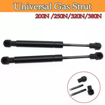 2x195 мм 8 мм универсальные газовые пружинные подъемные опоры, стойки для автомобилей, лодок, караванов, автомобильные газовые стойки, амортизатор для капота 200/250/320/380N 200N