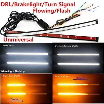 Switchback Car Drl Led Knight Rider Light Strip Tube Sequential Turn Signal 30 см