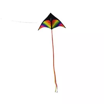 2x3 м воздушный змей с хвостом для улучшения координации, красочный летающий змей для мальчиков и девочек