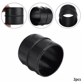 2x75 мм соединительная труба для воздуховода для дизельного обогревателя Eberspacher 221000010006 чёрный