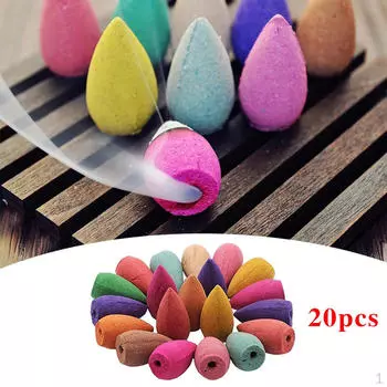 2x 10 шт. Конусов обратного потока Водопад для медитации, йоги, СПА,