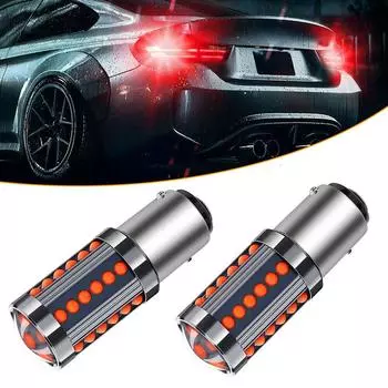 2x 1157 BAY15D 36 COB красный светодиодный задний фонарь автомобильный сигнал стоп-сигнал стояночный фонарь тюнинг автомобиля универсальные внешние детали аксессуар красный