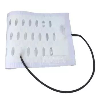 2x/4x 12 В универсальные автомобильные чехлы с подогревом, комплект из сплава, подогреваемый коврик для автомобильного сиденья, зимний обогреватель, коврик 48x27 см