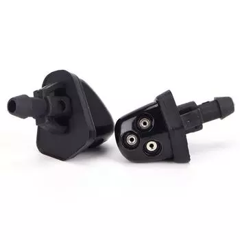 2X автомобильная насадка для омывателя лобового стекла, водоструйная насадка для Suzuki Swift Alto Sx4 Liana чёрный