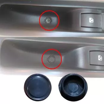 2X автомобильная внутренняя дверная ручка, ящик для хранения, винт, гайка, заглушка 7703074513 для Renault Megane II III Fluence Grand Scenic II III