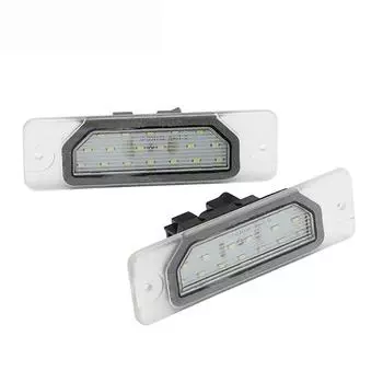 2x автомобильные 18 Smd светодиодные одобренные E4 светодиодные лампы номерного знака для Nissan CEFIRO A33 99 ~ 03 для MAXIMA 00 ~ 06 для Fuga