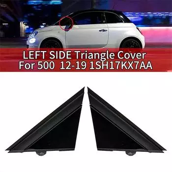 2x Автомобильные левые и правые дверные зеркала, накладки на флаги, молдинги, треугольные накладки, подходят для 2012-2019 1SH17KX7AA 1SH16KX7AA