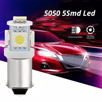 2X автомобильные светодиодные гирлянды купольные дверные фонари Ba9s 5Smd 5050 T11 T4W белые красные 182 автомобильные габаритные лампы резервного копирования задние фонари клиновидные лампы водонепроницаемые 2PCS 5SMD красный