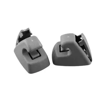 2x автомобильный солнцезащитный козырек для Chevrolet Opel 95994975 Cruze Sonic Spark Grey, авто солнцезащитный козырек, поддерживающий зажим, фиксатор кронштейна серый