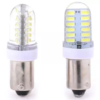 2X Ba9S T11 T4W 3014 24Smd 12V светодиодные автомобильные боковые фары внутренние лампы белые