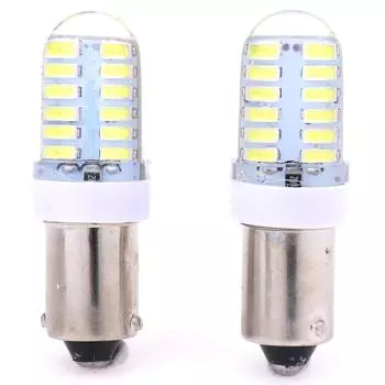 2X BA9S T11 T4W 3014 24Smd 12V светодиодные боковые лампы автомобиля внутренние лампы белые