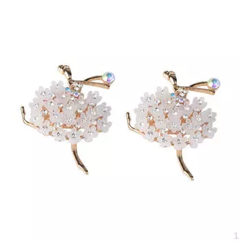 2x балетки для девочек, украшенные бисером, кристаллами и пуговицами на плоской спине, свадебное платье, украшения со стразами