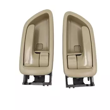 2x Beige Inside Door Handles Set For Toyota Avalon 2000-2004 Interior Left+Right
