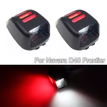 2x безошибочные светодиодные лампы для номерного знака 18 светодиодных ламп для освещения номерного знака для Navara D40 Frontier для ACMAT ALTV для Suzuki Equator