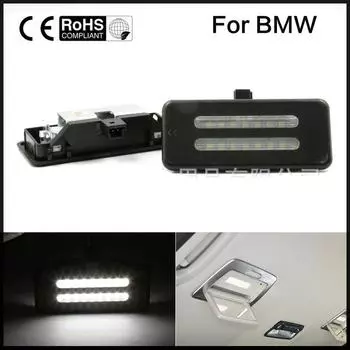 2x безошибочный светодиодный SMD-светильник для зеркала заднего вида для BMW E60 E90 E70 E71 E84 F25 белый