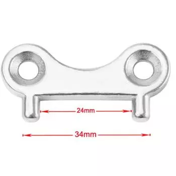 2x Boat Gas Cap Key Stainless Steel Water Tank Deck Filler Spare Key Fuel Gas Water Waste Tank Replace Plate Tool Yacht Parts CHINA