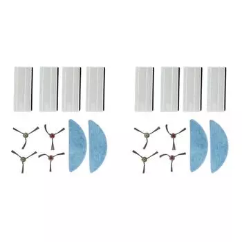 2X Боковая щетка HEPA фильтр швабра для Ecovacs Deebot N3 Max / Neo Du31 Du33 Pro робот пылесос запчасти замена