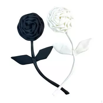 2x брошь с цветком розы, большие броши ручной работы, украшение для одежды, шали