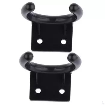 2x C-образная подставка для микрофона, высококачественный пластиковый держатель с зажимом, черный