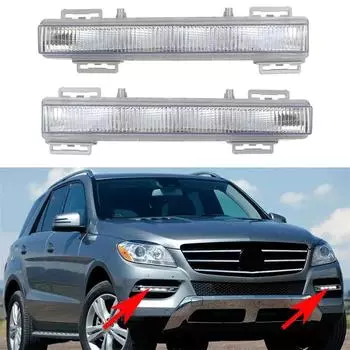2X Daytime Running Light DRL Fog Lamp For Benz W166 ML350 X204 GLK350 0999065700