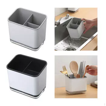 2x держатель для столовых приборов многосекционная сушилка для дома кухня отель