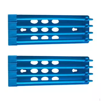 2x держателя для ног голубя, 4 ряда, принадлежности для дрессировки птиц