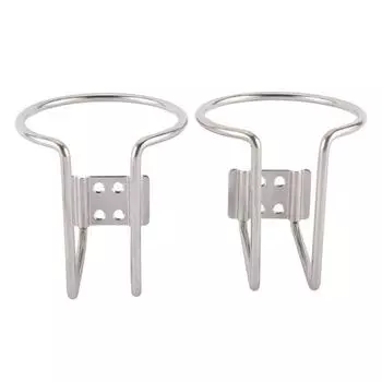 2X держателя для стаканов из нержавеющей стали для лодок, грузовиков, колец, автомобильных лодок, автофургонов