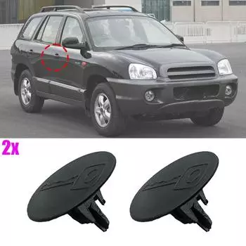 2x для Hyundai Santa Fe CM DM 2006 2007 2008 2009 2010 2012 - 2018 Новая дверная ручка замок цилиндр отверстие для ключа заглушка зажим
