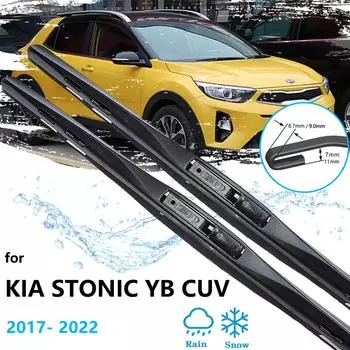 2x для Kia Stonic KX1 YB CUV 2017 2018 2022 набор щеток стеклоочистителя резак для лобового стекла авто аксессуар UJ Rear Wiper