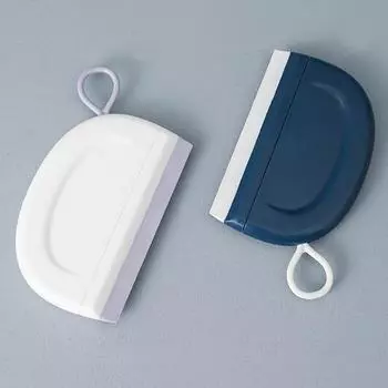 2x душевые скребки для окон, стекла, душевых дверей, 2 шт. мини-стеклянные скребки для душевых дверей, ванной комнаты и кухни 2Pcs