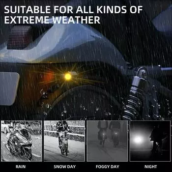 2X Eagle Eye LED мотоциклетный сигнальный фонарь номерного знака задний фонарь мотоцикла желтый мото аксессуары мотоциклетный стоп-сигнал жёлтый