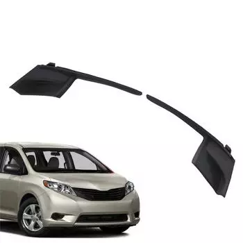 2x Front Windshield Wiper Side Cowl Extension Cover For Toyota Sienna 2011-2020