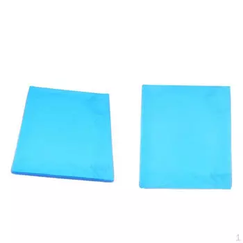 2x гелевая подушка для сиденья мотоцикла, амортизирующий коврик, удобная подушка, 0,4 дюйма