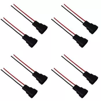 2x HB3 9006 HB4 Разъем адаптера для цоколя лампы для противотуманных фар