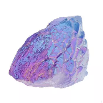 2x хрустальные аметисты, драгоценные камни, украшение для стола