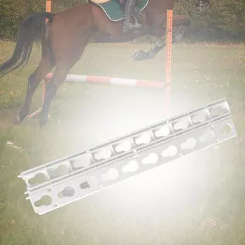 2x Keyhole Tracks Конкур Обучение Верховая Езда Принадлежности Легкие Портативные Сменные