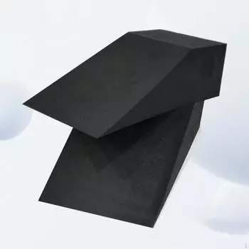 2x клиновидный блок для приседаний, носилки для икр, нескользящая наклонная доска из пенопласта для йоги для фитнеса, спортивных тренировок