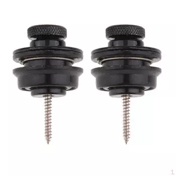 2x кнопки для замков гитарных ремней, система фиксации ремней безопасности