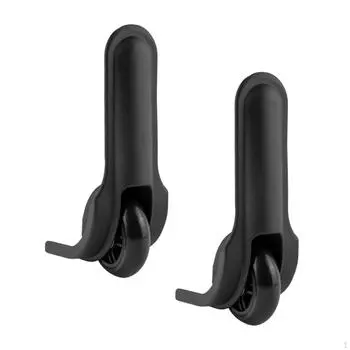 2x Колеса для чемодана, запасные части для багажа, гибкие для дорожных ящиков на колесиках