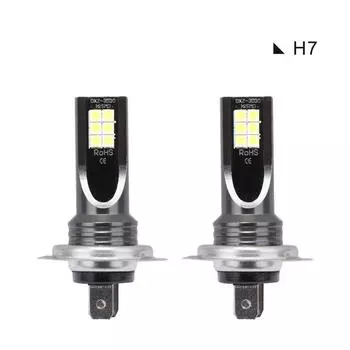 2x Комплекты светодиодных ламп H7 110 Вт 20000 лм Лампы противотуманного света 6000K Лампа для вождения ДХО